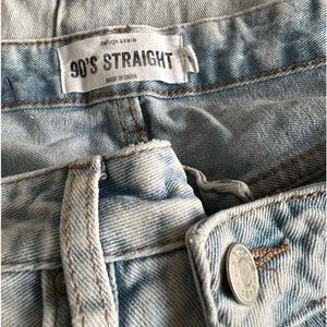 Refuge Denim 90’s Straight Sz. 1 Jeans Button Fly